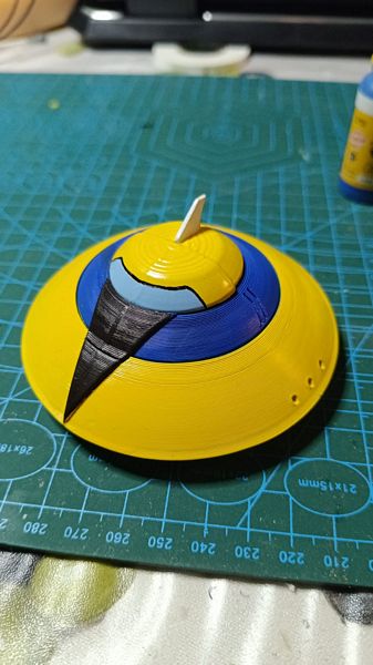 Printing and Painting of the TFO of Koji Kabuto in Grendizer